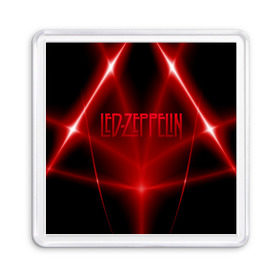 Магнит 55*55 с принтом Led Zeppelin в Санкт-Петербурге, Пластик | Размер: 65*65 мм; Размер печати: 55*55 мм | Тематика изображения на принте: 