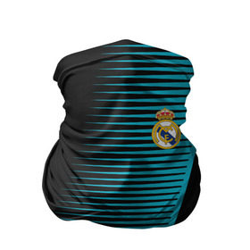 Бандана-труба 3D с принтом Real Madrid Creative uniform в Санкт-Петербурге, 100% полиэстер, ткань с особыми свойствами — Activecool | плотность 150‒180 г/м2; хорошо тянется, но сохраняет форму | Тематика изображения на принте: fc | real madrid | реал мадрид | спорт | спортивные | фк | футбол | футбольный клуб