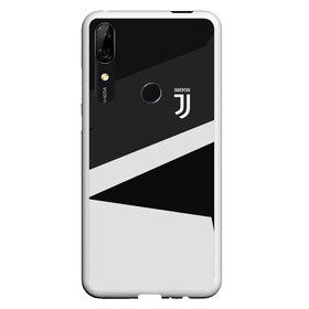 Чехол для Honor P Smart Z с принтом Juventus 2018 Geometry Sport в Санкт-Петербурге, Силикон | Область печати: задняя сторона чехла, без боковых панелей | Тематика изображения на принте: fc | juventus | спорт | спортивные | фк | футбол | футбольный клуб | ювентус