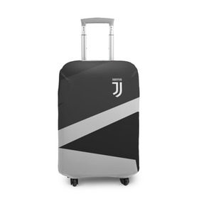 Чехол для чемодана 3D с принтом Juventus 2018 Geometry Sport в Санкт-Петербурге, 86% полиэфир, 14% спандекс | двустороннее нанесение принта, прорези для ручек и колес | fc | juventus | спорт | спортивные | фк | футбол | футбольный клуб | ювентус