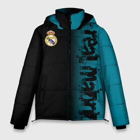 Мужская зимняя куртка 3D с принтом REAL MADRID в Санкт-Петербурге, верх — 100% полиэстер; подкладка — 100% полиэстер; утеплитель — 100% полиэстер | длина ниже бедра, свободный силуэт Оверсайз. Есть воротник-стойка, отстегивающийся капюшон и ветрозащитная планка. 

Боковые карманы с листочкой на кнопках и внутренний карман на молнии. | fc | football | football club | real madrid | sport | реал мадрид | спорт | спортивные | униформа | фирменные цвета | фк | футбол | футбольный клуб