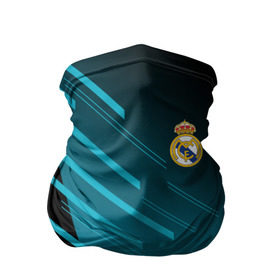 Бандана-труба 3D с принтом Real Madrid Creative uniform в Санкт-Петербурге, 100% полиэстер, ткань с особыми свойствами — Activecool | плотность 150‒180 г/м2; хорошо тянется, но сохраняет форму | fc | real madrid | реал мадрид | спорт | спортивные | фк | футбол | футбольный клуб