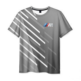 Мужская футболка 3D с принтом BMW 2018 M Sport в Санкт-Петербурге, 100% полиэфир | прямой крой, круглый вырез горловины, длина до линии бедер | bmw | автомобильные | бмв | машины