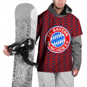 Накидка на куртку 3D с принтом FC Bayern 2018 Creative в Санкт-Петербурге, 100% полиэстер |  | bayern | fc | бавария | спорт | спортивные | фк | футбол | футбольный клуб