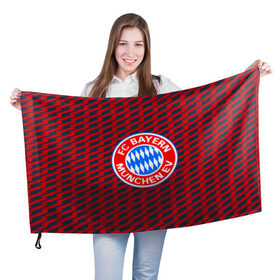 Флаг 3D с принтом FC Bayern 2018 Creative в Санкт-Петербурге, 100% полиэстер | плотность ткани — 95 г/м2, размер — 67 х 109 см. Принт наносится с одной стороны | bayern | fc | бавария | спорт | спортивные | фк | футбол | футбольный клуб
