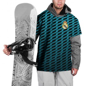 Накидка на куртку 3D с принтом Real Madrid Creative uniform в Санкт-Петербурге, 100% полиэстер |  | 