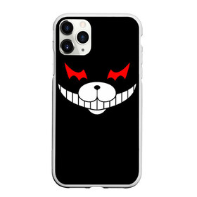 Чехол для iPhone 11 Pro Max матовый с принтом Monokuma Black в Санкт-Петербурге, Силикон |  | danganronpa | monokuma | данганронпа | монокума