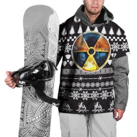 Накидка на куртку 3D с принтом S.T.A.L.K.E.R Ядерная Зима в Санкт-Петербурге, 100% полиэстер |  | stalker | зима | новогодние | новый год | радиация | сталкер | чернобыль
