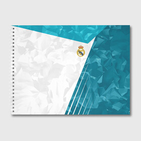 Альбом для рисования с принтом Real Madrid 2018 Abstract в Санкт-Петербурге, 100% бумага
 | матовая бумага, плотность 200 мг. | Тематика изображения на принте: fc | real madrid | реал мадрид | спорт | спортивные | фк | футбол | футбольный клуб