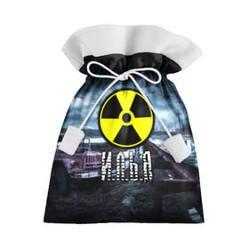 Подарочный 3D мешок с принтом S.T.A.L.K.E.R. - И.Л.Ь.Я в Санкт-Петербурге, 100% полиэстер | Размер: 29*39 см | stalker | ильюха | ильюша | илья | имена | припять | радиация | сталкер | чернобыль