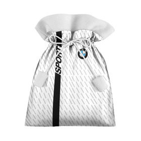 Подарочный 3D мешок с принтом BMW 2018 White Sport в Санкт-Петербурге, 100% полиэстер | Размер: 29*39 см | bmw | автомобильные | бмв | машины