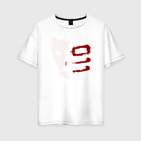 Женская футболка хлопок Oversize с принтом 011 в Санкт-Петербурге, 100% хлопок | свободный крой, круглый ворот, спущенный рукав, длина до линии бедер
 | stranger things | очень странные дела