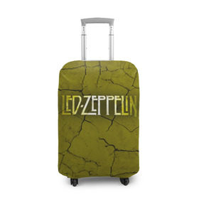 Чехол для чемодана 3D с принтом Led Zeppelin в Санкт-Петербурге, 86% полиэфир, 14% спандекс | двустороннее нанесение принта, прорези для ручек и колес | led zeppelin | группа | джимми пейдж | джон генри бонэм | джон пол джонс | лед зепелен | лед зеппелин | роберт плант | рок