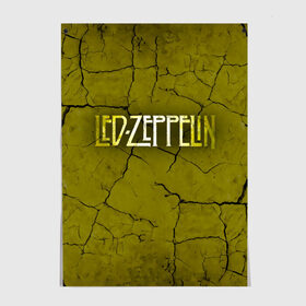 Постер с принтом Led Zeppelin в Санкт-Петербурге, 100% бумага
 | бумага, плотность 150 мг. Матовая, но за счет высокого коэффициента гладкости имеет небольшой блеск и дает на свету блики, но в отличии от глянцевой бумаги не покрыта лаком | led zeppelin | группа | джимми пейдж | джон генри бонэм | джон пол джонс | лед зепелен | лед зеппелин | роберт плант | рок