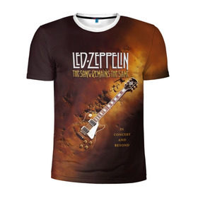 Мужская футболка 3D спортивная с принтом Led Zeppelin в Санкт-Петербурге, 100% полиэстер с улучшенными характеристиками | приталенный силуэт, круглая горловина, широкие плечи, сужается к линии бедра | led | led zeppelin | блюз | группа | джимми пейдж | джон генри бонэм | джон пол джонс | лед зепелен | лед зеппелин | метал | роберт плант | рок | тяжелый | фолк | хард | хардрок | хеви | хевиметал