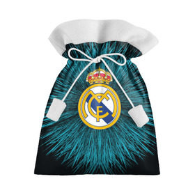 Подарочный 3D мешок с принтом Real Madrid 2018 Abstract в Санкт-Петербурге, 100% полиэстер | Размер: 29*39 см | fc | real madrid | реал мадрид | спорт | спортивные | фк | футбол | футбольный клуб