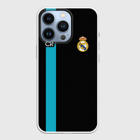 Чехол для iPhone 13 Pro с принтом Ronaldo CR7 в Санкт-Петербурге,  |  | 2017 | emirates | fc | real madrid | абстракция | геометрия | зож | клуб | линии | мода | модные | мяч | реал мадрид | роналдо | спорт | спортивные | стиль | тренды | футбол | футбольный клуб | экстрим | эмблема