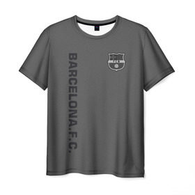 Мужская футболка 3D с принтом FC Barca 2018 Vintage в Санкт-Петербурге, 100% полиэфир | прямой крой, круглый вырез горловины, длина до линии бедер | fc | fc barcelona | fcb | барселона | спорт | спортивные | фк | футбол | футбольный клуб
