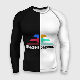 Мужской рашгард 3D с принтом Imagine Dragons в Санкт-Петербурге,  |  | dragons | imagine | бэн макки | драгонс | дэн платцман | дэн рейнольдс | имеджин | уэйн сермон