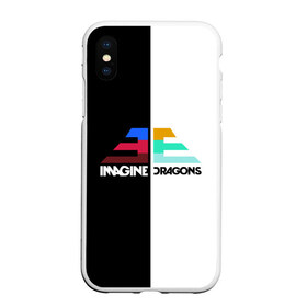 Чехол для iPhone XS Max матовый с принтом Imagine Dragons в Санкт-Петербурге, Силикон | Область печати: задняя сторона чехла, без боковых панелей | dragons | imagine | бэн макки | драгонс | дэн платцман | дэн рейнольдс | имеджин | уэйн сермон