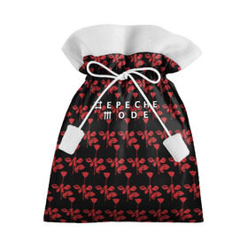 Подарочный 3D мешок с принтом Depeche Mode в Санкт-Петербурге, 100% полиэстер | Размер: 29*39 см | Тематика изображения на принте: depeche mode | вестник моды | депеш мод | дэйв гаан | мартин гор | роза | энди флетчер