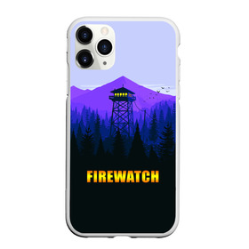 Чехол для iPhone 11 Pro матовый с принтом Firewatch в Санкт-Петербурге, Силикон |  | вышка | закат | лес | пейзаж