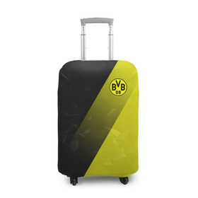Чехол для чемодана 3D с принтом FC Borussia 2018 Элита в Санкт-Петербурге, 86% полиэфир, 14% спандекс | двустороннее нанесение принта, прорези для ручек и колес | боруссия | дортмунд