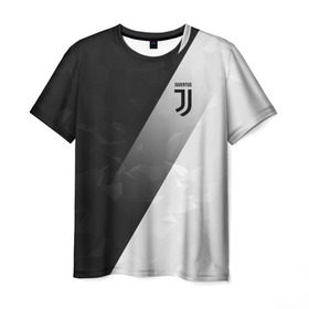 Мужская футболка 3D с принтом Juventus 2018 Элита в Санкт-Петербурге, 100% полиэфир | прямой крой, круглый вырез горловины, длина до линии бедер | fc | juventus | спорт | спортивные | фк | футбол | футбольный клуб | ювентус