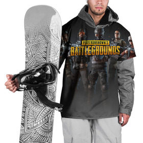 Накидка на куртку 3D с принтом PUBG Soldiers в Санкт-Петербурге, 100% полиэстер |  | playerunknowns battlegrounds | pubg