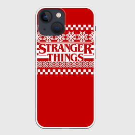 Чехол для iPhone 13 mini с принтом СВИТЕР STRANGER THINGS | ОЧЕНЬ СТРАННЫЕ ДЕЛА НОВОГОДНИЙ в Санкт-Петербурге,  |  | stranger things | новогодний | очень странные дела | праздничный | рождество | свитер