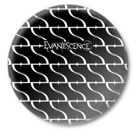 Значок с принтом Evanescence в Санкт-Петербурге,  металл | круглая форма, металлическая застежка в виде булавки | evanescence | альтернативный | готик | группа | джен маджура | исчезновение | метал | ню | рок | тим маккорд | трой маклоухорн | уилл хант | хард | эванесенс | эми ли