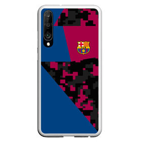 Чехол для Honor P30 с принтом FC Barca 2018 Creative uniform в Санкт-Петербурге, Силикон | Область печати: задняя сторона чехла, без боковых панелей | fc | fc barcelona | fcb | барселона | спорт | спортивные | фк | футбол | футбольный клуб