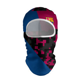 Балаклава 3D с принтом FC Barca 2018 Creative uniform в Санкт-Петербурге, 100% полиэстер, ткань с особыми свойствами — Activecool | плотность 150–180 г/м2; хорошо тянется, но при этом сохраняет форму. Закрывает шею, вокруг отверстия для глаз кайма. Единый размер | fc | fc barcelona | fcb | барселона | спорт | спортивные | фк | футбол | футбольный клуб