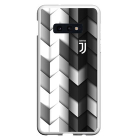 Чехол для Samsung S10E с принтом Juventus 2018 Geometry Sport в Санкт-Петербурге, Силикон | Область печати: задняя сторона чехла, без боковых панелей | fc | juventus | спорт | спортивные | фк | футбол | футбольный клуб | ювентус