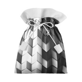 Подарочный 3D мешок с принтом Juventus 2018 Geometry Sport в Санкт-Петербурге, 100% полиэстер | Размер: 29*39 см | Тематика изображения на принте: fc | juventus | спорт | спортивные | фк | футбол | футбольный клуб | ювентус