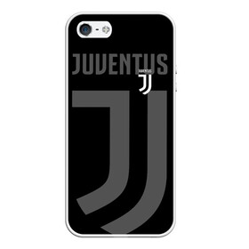 Чехол для iPhone 5/5S матовый с принтом Juventus 2018 Original в Санкт-Петербурге, Силикон | Область печати: задняя сторона чехла, без боковых панелей | fc | juventus | спорт | спортивные | фк | футбол | футбольный клуб | ювентус