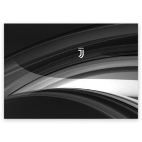 Поздравительная открытка с принтом Juventus 2018 Original в Санкт-Петербурге, 100% бумага | плотность бумаги 280 г/м2, матовая, на обратной стороне линовка и место для марки
 | fc | juventus | спорт | спортивные | фк | футбол | футбольный клуб | ювентус