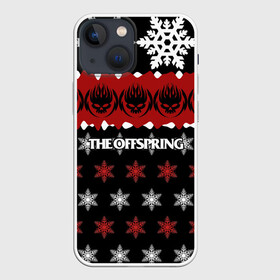 Чехол для iPhone 13 mini с принтом Праздничный The Offspring в Санкт-Петербурге,  |  | the offspring | офспринг | оффспринг | рок