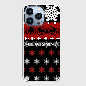 Чехол для iPhone 13 Pro с принтом Праздничный The Offspring в Санкт-Петербурге,  |  | Тематика изображения на принте: the offspring | офспринг | оффспринг | рок