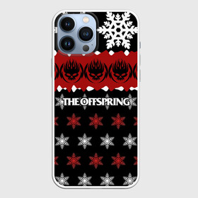 Чехол для iPhone 13 Pro Max с принтом Праздничный The Offspring в Санкт-Петербурге,  |  | Тематика изображения на принте: the offspring | офспринг | оффспринг | рок