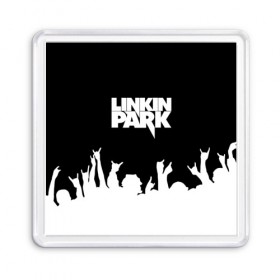 Магнит 55*55 с принтом Linkin Park в Санкт-Петербурге, Пластик | Размер: 65*65 мм; Размер печати: 55*55 мм | bennington | chester | linkin park | альтернативный | беннингтон | группа | ленкин | линкин | майк | метал | музыкант | ню | нюметал | парк | певец | рок | рэп | честер | электроник
