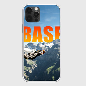 Чехол для iPhone 12 Pro с принтом base jumping в Санкт-Петербурге, силикон | область печати: задняя сторона чехла, без боковых панелей | adrenaline | b.a.s.e. | base jumping | danger | extreme | freedom | height | jump | parachute | risk | skydive | адреналин | бейс | бейсджампинг | высота | парашют | прыжок | риск | свобода | экстрим