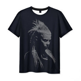 Мужская футболка 3D с принтом Йоланди Фиссер в Санкт-Петербурге, 100% полиэфир | прямой крой, круглый вырез горловины, длина до линии бедер | die antwoord | yolandi visser |   | йоланди фиссер