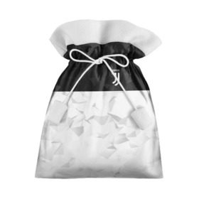 Подарочный 3D мешок с принтом Juventus 2018 Black and White в Санкт-Петербурге, 100% полиэстер | Размер: 29*39 см | Тематика изображения на принте: fc | juventus | спорт | спортивные | фк | футбол | футбольный клуб | ювентус