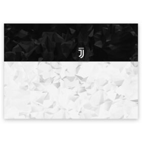 Поздравительная открытка с принтом Juventus 2018 Black and White в Санкт-Петербурге, 100% бумага | плотность бумаги 280 г/м2, матовая, на обратной стороне линовка и место для марки
 | Тематика изображения на принте: fc | juventus | спорт | спортивные | фк | футбол | футбольный клуб | ювентус