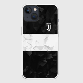 Чехол для iPhone 13 с принтом Juventus White Line в Санкт-Петербурге,  |  | fc | juventus | спорт | спортивные | фк | футбол | футбольный клуб | ювентус