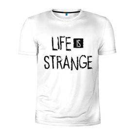 Мужская футболка 3D спортивная с принтом Life is Strange в Санкт-Петербурге, 100% полиэстер с улучшенными характеристиками | приталенный силуэт, круглая горловина, широкие плечи, сужается к линии бедра | life is strange 2 | игра | лайф ис стрэндж | надпись