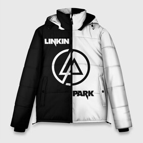 Мужская зимняя куртка 3D с принтом Linkin Park в Санкт-Петербурге, верх — 100% полиэстер; подкладка — 100% полиэстер; утеплитель — 100% полиэстер | длина ниже бедра, свободный силуэт Оверсайз. Есть воротник-стойка, отстегивающийся капюшон и ветрозащитная планка. 

Боковые карманы с листочкой на кнопках и внутренний карман на молнии. | bennington | chester | linkin park | альтернативный | беннингтон | группа | ленкин | линкин | майк | метал | музыкант | ню | нюметал | парк | певец | рок | рэп | честер | электроник