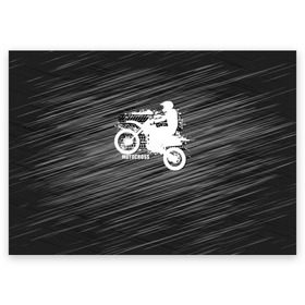 Поздравительная открытка с принтом Motocross в Санкт-Петербурге, 100% бумага | плотность бумаги 280 г/м2, матовая, на обратной стороне линовка и место для марки
 | motorbike | motorcycle | race | rider | ryder | speed | байк | гонки | гонщик | мото | мотобайк | мотоцикл | райдер | скорость