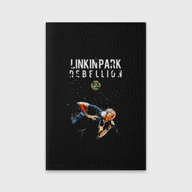 Обложка для паспорта матовая кожа с принтом Честер Linkin Park в Санкт-Петербурге, натуральная матовая кожа | размер 19,3 х 13,7 см; прозрачные пластиковые крепления | chester bennington | linkin park | беннингтон честер | линкин парк